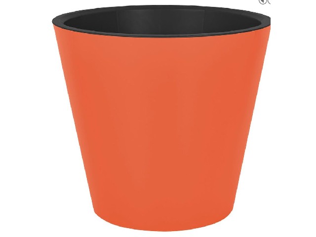 Горшок для цветов InGreen London D160 мм, 1,6 л c дренажной вставкой Итальянский терракот